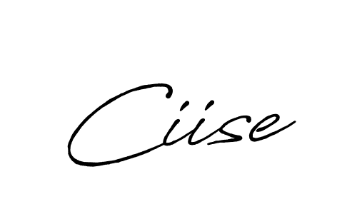 It looks lik you need a new signature style for name Ciise. Design unique handwritten (Antro_Vectra_Bolder) signature with our free signature maker in just a few clicks. Ciise signature style 7 images and pictures png