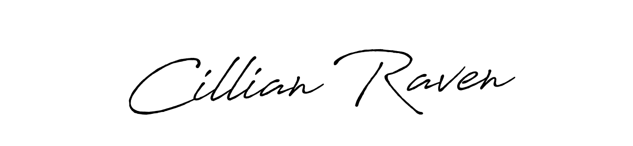 Design your own signature with our free online signature maker. With this signature software, you can create a handwritten (Antro_Vectra_Bolder) signature for name Cillian Raven. Cillian Raven signature style 7 images and pictures png