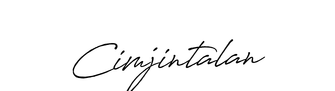 Also You can easily find your signature by using the search form. We will create Cimjintalan name handwritten signature images for you free of cost using Antro_Vectra_Bolder sign style. Cimjintalan signature style 7 images and pictures png