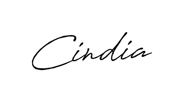 How to make Cindia name signature. Use Antro_Vectra_Bolder style for creating short signs online. This is the latest handwritten sign. Cindia signature style 7 images and pictures png