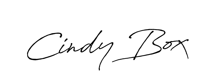 You should practise on your own different ways (Antro_Vectra_Bolder) to write your name (Cindy Box) in signature. don't let someone else do it for you. Cindy Box signature style 7 images and pictures png