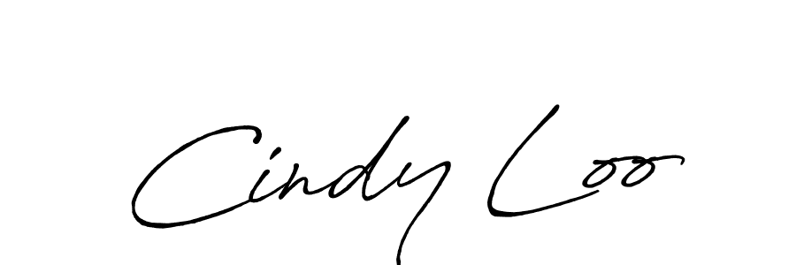 if you are searching for the best signature style for your name Cindy Loo. so please give up your signature search. here we have designed multiple signature styles  using Antro_Vectra_Bolder. Cindy Loo signature style 7 images and pictures png
