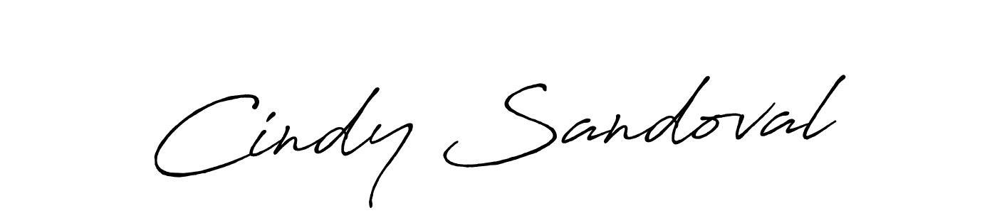 Cindy Sandoval stylish signature style. Best Handwritten Sign (Antro_Vectra_Bolder) for my name. Handwritten Signature Collection Ideas for my name Cindy Sandoval. Cindy Sandoval signature style 7 images and pictures png