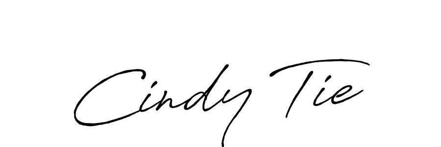 Similarly Antro_Vectra_Bolder is the best handwritten signature design. Signature creator online .You can use it as an online autograph creator for name Cindy Tie. Cindy Tie signature style 7 images and pictures png