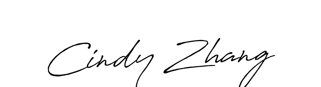 Make a beautiful signature design for name Cindy Zhang. Use this online signature maker to create a handwritten signature for free. Cindy Zhang signature style 7 images and pictures png