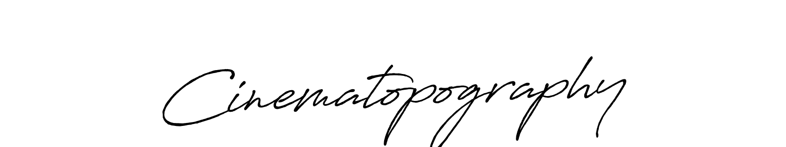 It looks lik you need a new signature style for name Cinematopography. Design unique handwritten (Antro_Vectra_Bolder) signature with our free signature maker in just a few clicks. Cinematopography signature style 7 images and pictures png
