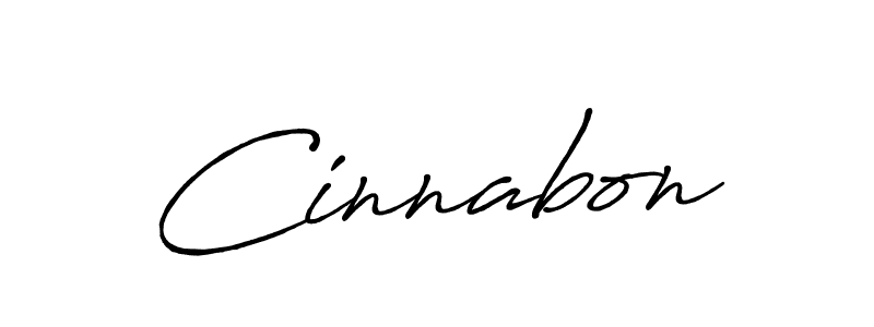 Design your own signature with our free online signature maker. With this signature software, you can create a handwritten (Antro_Vectra_Bolder) signature for name Cinnabon. Cinnabon signature style 7 images and pictures png