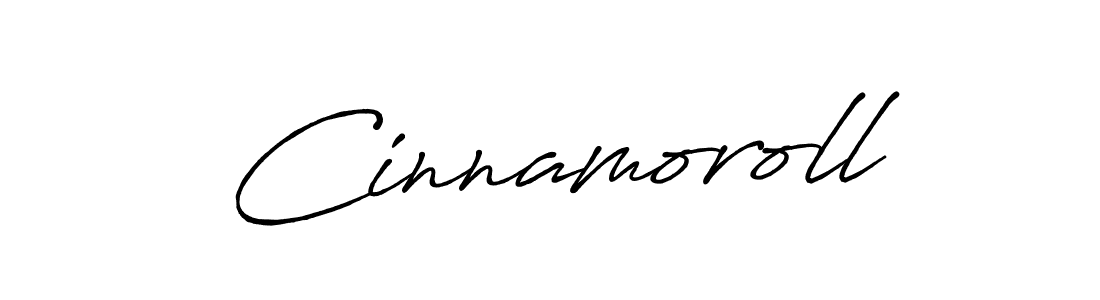 Make a beautiful signature design for name Cinnamoroll. With this signature (Antro_Vectra_Bolder) style, you can create a handwritten signature for free. Cinnamoroll signature style 7 images and pictures png