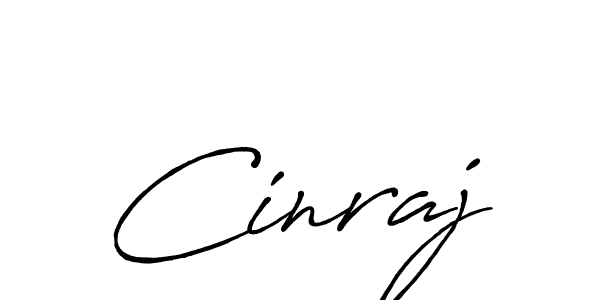 Design your own signature with our free online signature maker. With this signature software, you can create a handwritten (Antro_Vectra_Bolder) signature for name Cinraj. Cinraj signature style 7 images and pictures png