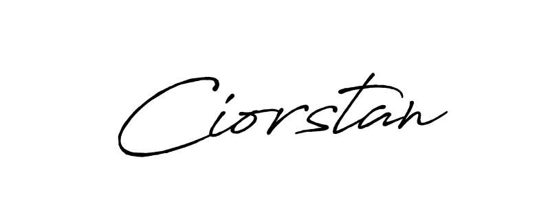 Ciorstan stylish signature style. Best Handwritten Sign (Antro_Vectra_Bolder) for my name. Handwritten Signature Collection Ideas for my name Ciorstan. Ciorstan signature style 7 images and pictures png