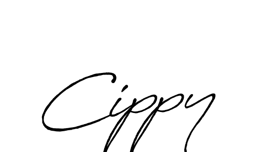 You should practise on your own different ways (Antro_Vectra_Bolder) to write your name (Cippy) in signature. don't let someone else do it for you. Cippy signature style 7 images and pictures png
