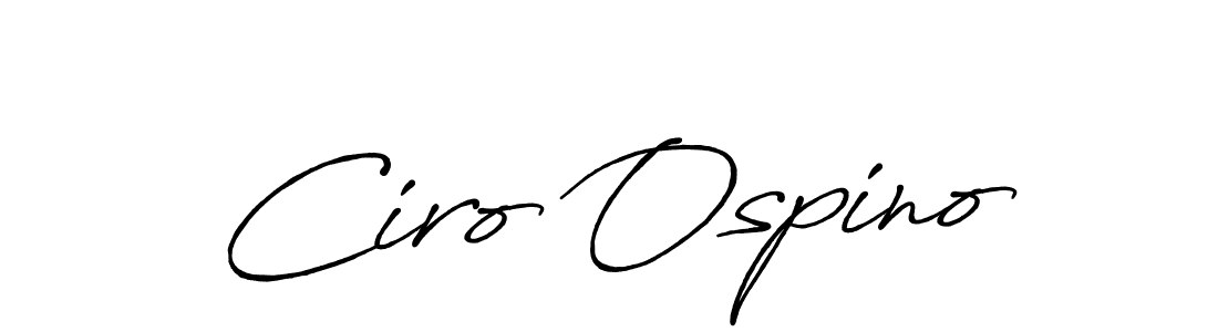 Here are the top 10 professional signature styles for the name Ciro Ospino. These are the best autograph styles you can use for your name. Ciro Ospino signature style 7 images and pictures png