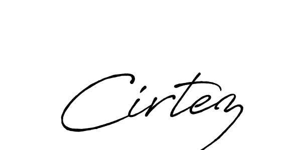 You should practise on your own different ways (Antro_Vectra_Bolder) to write your name (Cirtez) in signature. don't let someone else do it for you. Cirtez signature style 7 images and pictures png