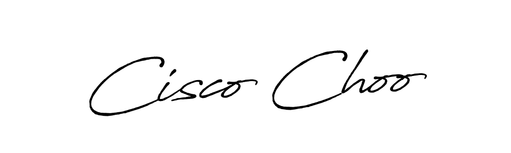 Cisco Choo stylish signature style. Best Handwritten Sign (Antro_Vectra_Bolder) for my name. Handwritten Signature Collection Ideas for my name Cisco Choo. Cisco Choo signature style 7 images and pictures png