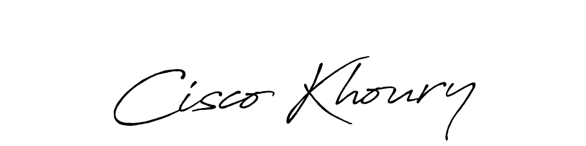 How to Draw Cisco Khoury signature style? Antro_Vectra_Bolder is a latest design signature styles for name Cisco Khoury. Cisco Khoury signature style 7 images and pictures png