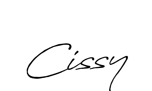 Cissy stylish signature style. Best Handwritten Sign (Antro_Vectra_Bolder) for my name. Handwritten Signature Collection Ideas for my name Cissy. Cissy signature style 7 images and pictures png