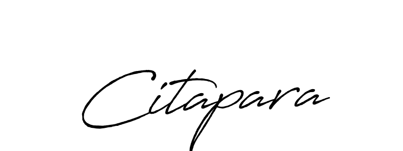 The best way (Antro_Vectra_Bolder) to make a short signature is to pick only two or three words in your name. The name Citapara include a total of six letters. For converting this name. Citapara signature style 7 images and pictures png
