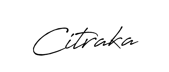 Make a beautiful signature design for name Citraka. With this signature (Antro_Vectra_Bolder) style, you can create a handwritten signature for free. Citraka signature style 7 images and pictures png