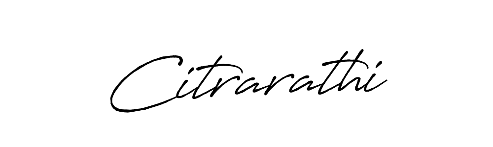 Make a beautiful signature design for name Citrarathi. With this signature (Antro_Vectra_Bolder) style, you can create a handwritten signature for free. Citrarathi signature style 7 images and pictures png