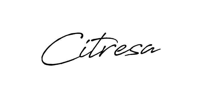 Once you've used our free online signature maker to create your best signature Antro_Vectra_Bolder style, it's time to enjoy all of the benefits that Citresa name signing documents. Citresa signature style 7 images and pictures png