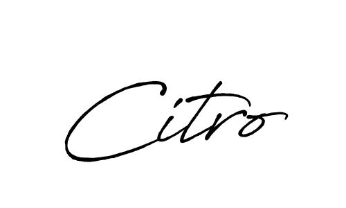 How to Draw Citro signature style? Antro_Vectra_Bolder is a latest design signature styles for name Citro. Citro signature style 7 images and pictures png