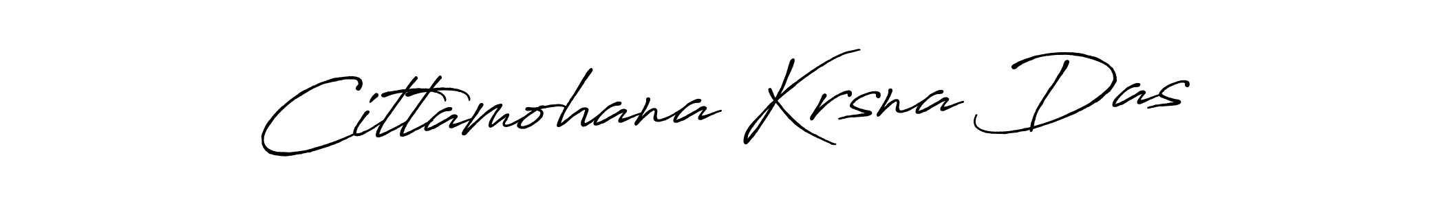 How to make Cittamohana Krsna Das signature? Antro_Vectra_Bolder is a professional autograph style. Create handwritten signature for Cittamohana Krsna Das name. Cittamohana Krsna Das signature style 7 images and pictures png