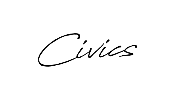 Make a beautiful signature design for name Civics. With this signature (Antro_Vectra_Bolder) style, you can create a handwritten signature for free. Civics signature style 7 images and pictures png