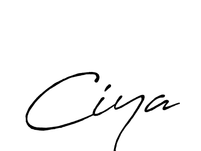Here are the top 10 professional signature styles for the name Ciya. These are the best autograph styles you can use for your name. Ciya signature style 7 images and pictures png