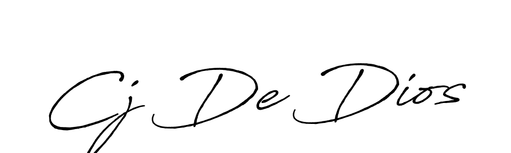 You should practise on your own different ways (Antro_Vectra_Bolder) to write your name (Cj De Dios) in signature. don't let someone else do it for you. Cj De Dios signature style 7 images and pictures png