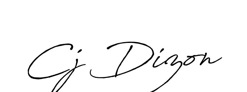 Make a beautiful signature design for name Cj Dizon. Use this online signature maker to create a handwritten signature for free. Cj Dizon signature style 7 images and pictures png