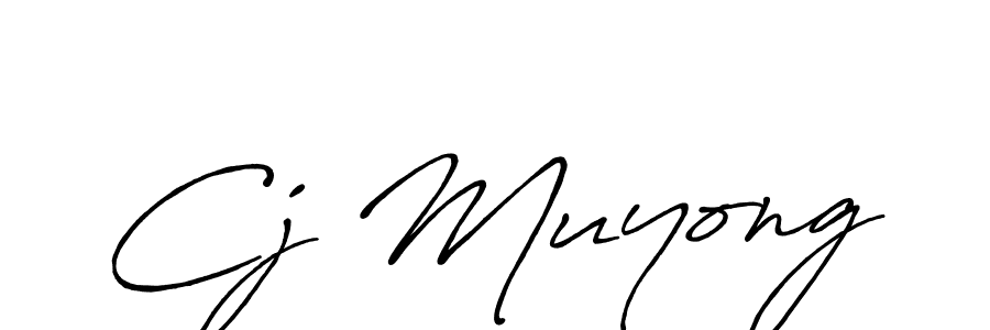 Also You can easily find your signature by using the search form. We will create Cj Muyong name handwritten signature images for you free of cost using Antro_Vectra_Bolder sign style. Cj Muyong signature style 7 images and pictures png