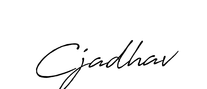 How to Draw Cjadhav signature style? Antro_Vectra_Bolder is a latest design signature styles for name Cjadhav. Cjadhav signature style 7 images and pictures png