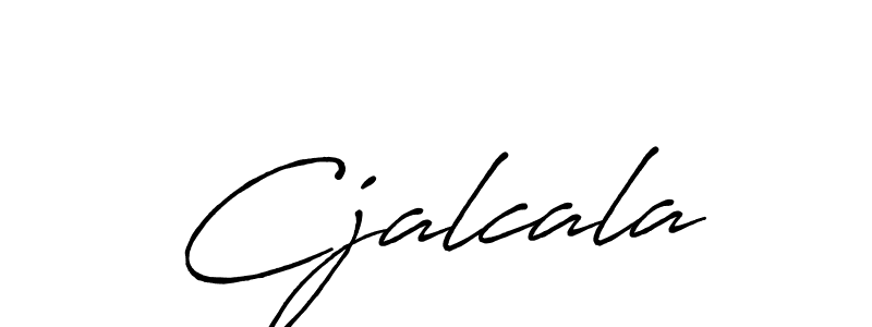 How to make Cjalcala signature? Antro_Vectra_Bolder is a professional autograph style. Create handwritten signature for Cjalcala name. Cjalcala signature style 7 images and pictures png