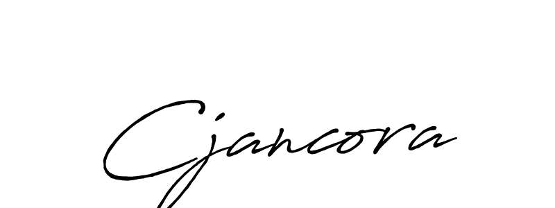 You can use this online signature creator to create a handwritten signature for the name Cjancora. This is the best online autograph maker. Cjancora signature style 7 images and pictures png