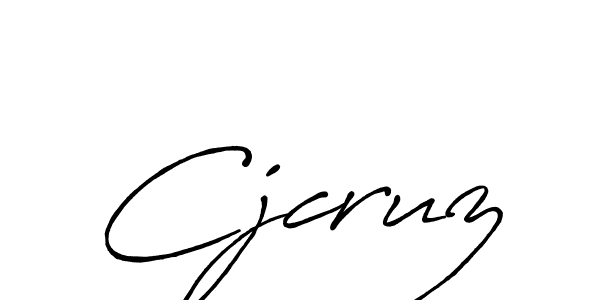 It looks lik you need a new signature style for name Cjcruz. Design unique handwritten (Antro_Vectra_Bolder) signature with our free signature maker in just a few clicks. Cjcruz signature style 7 images and pictures png