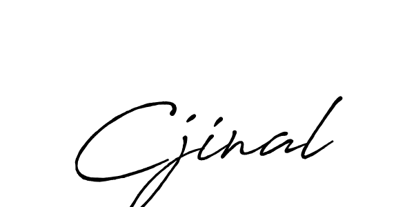 Also we have Cjinal name is the best signature style. Create professional handwritten signature collection using Antro_Vectra_Bolder autograph style. Cjinal signature style 7 images and pictures png