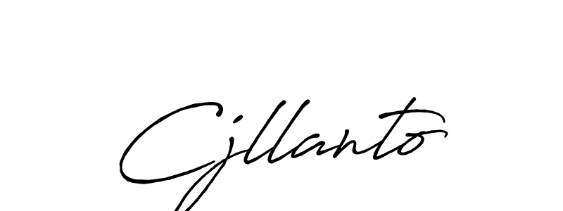 It looks lik you need a new signature style for name Cjllanto. Design unique handwritten (Antro_Vectra_Bolder) signature with our free signature maker in just a few clicks. Cjllanto signature style 7 images and pictures png