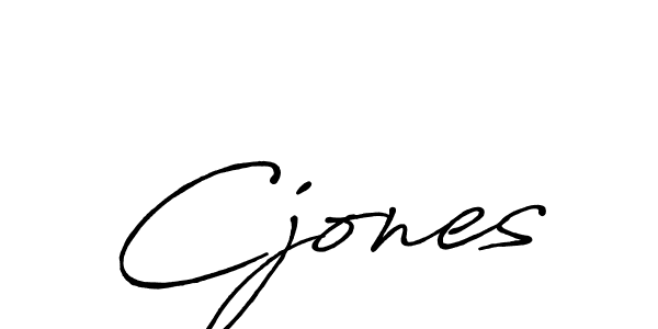 You should practise on your own different ways (Antro_Vectra_Bolder) to write your name (Cjones) in signature. don't let someone else do it for you. Cjones signature style 7 images and pictures png
