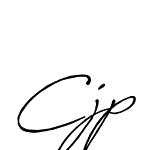 Create a beautiful signature design for name Cjp. With this signature (Antro_Vectra_Bolder) fonts, you can make a handwritten signature for free. Cjp signature style 7 images and pictures png