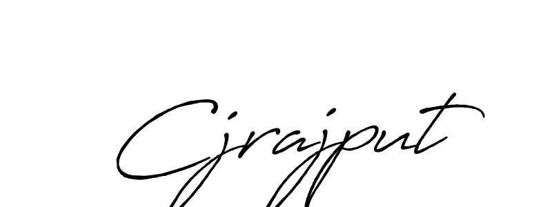 Make a beautiful signature design for name Cjrajput. Use this online signature maker to create a handwritten signature for free. Cjrajput signature style 7 images and pictures png