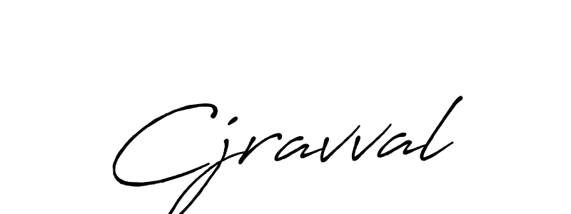 Make a beautiful signature design for name Cjravval. With this signature (Antro_Vectra_Bolder) style, you can create a handwritten signature for free. Cjravval signature style 7 images and pictures png