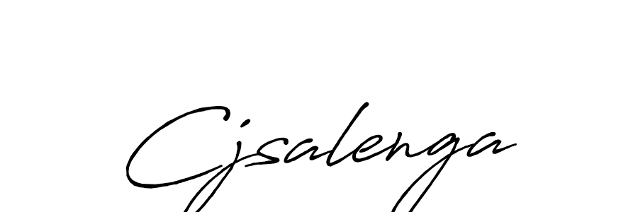 It looks lik you need a new signature style for name Cjsalenga. Design unique handwritten (Antro_Vectra_Bolder) signature with our free signature maker in just a few clicks. Cjsalenga signature style 7 images and pictures png