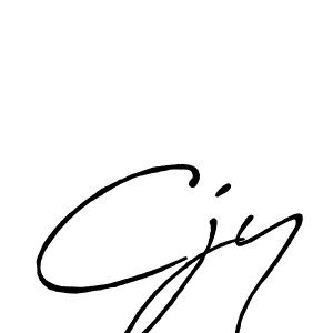 if you are searching for the best signature style for your name Cjy. so please give up your signature search. here we have designed multiple signature styles  using Antro_Vectra_Bolder. Cjy signature style 7 images and pictures png