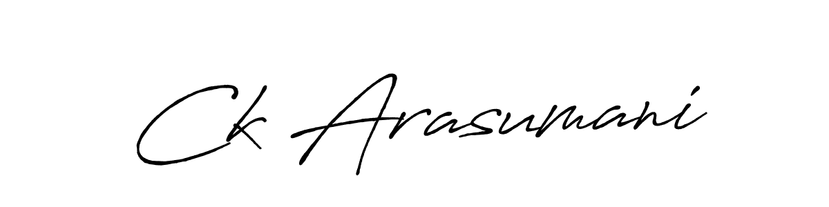 Also You can easily find your signature by using the search form. We will create Ck Arasumani name handwritten signature images for you free of cost using Antro_Vectra_Bolder sign style. Ck Arasumani signature style 7 images and pictures png