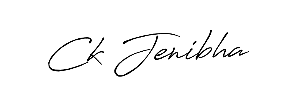 Here are the top 10 professional signature styles for the name Ck Jenibha. These are the best autograph styles you can use for your name. Ck Jenibha signature style 7 images and pictures png