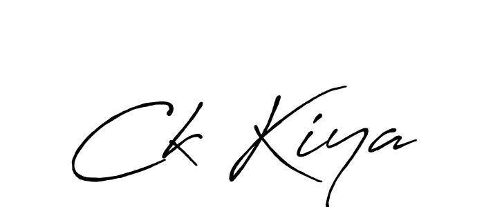 Once you've used our free online signature maker to create your best signature Antro_Vectra_Bolder style, it's time to enjoy all of the benefits that Ck Kiya name signing documents. Ck Kiya signature style 7 images and pictures png