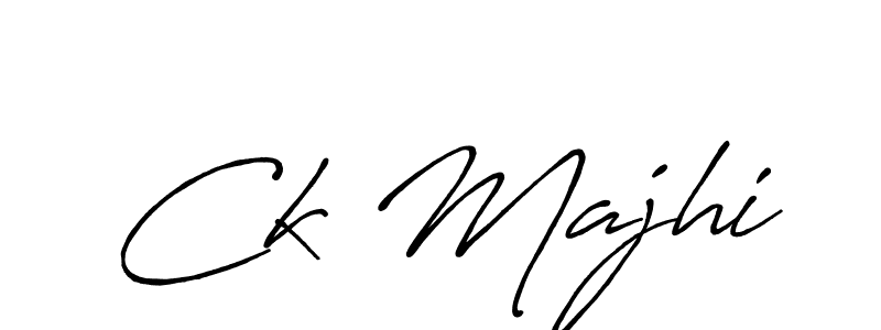 It looks lik you need a new signature style for name Ck Majhi. Design unique handwritten (Antro_Vectra_Bolder) signature with our free signature maker in just a few clicks. Ck Majhi signature style 7 images and pictures png
