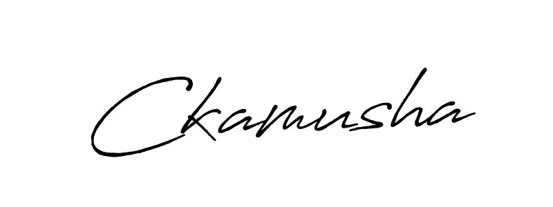 Once you've used our free online signature maker to create your best signature Antro_Vectra_Bolder style, it's time to enjoy all of the benefits that Ckamusha name signing documents. Ckamusha signature style 7 images and pictures png
