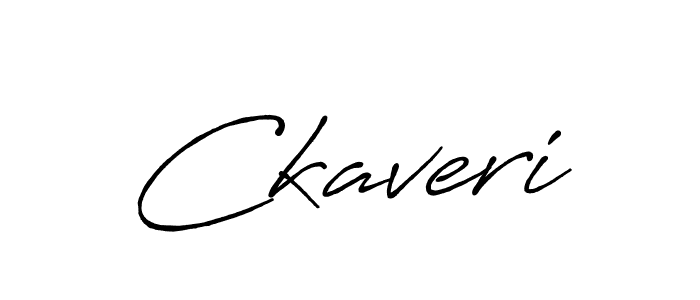 Ckaveri stylish signature style. Best Handwritten Sign (Antro_Vectra_Bolder) for my name. Handwritten Signature Collection Ideas for my name Ckaveri. Ckaveri signature style 7 images and pictures png