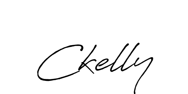 How to make Ckelly name signature. Use Antro_Vectra_Bolder style for creating short signs online. This is the latest handwritten sign. Ckelly signature style 7 images and pictures png